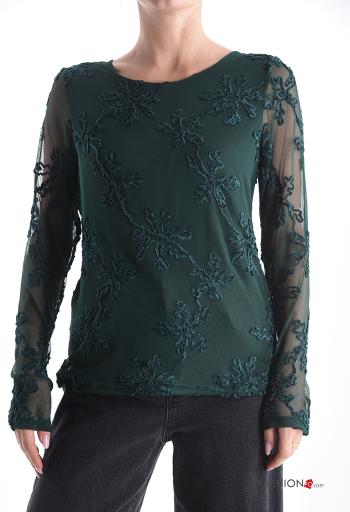 Camiseta de manga larga Estilo Informal