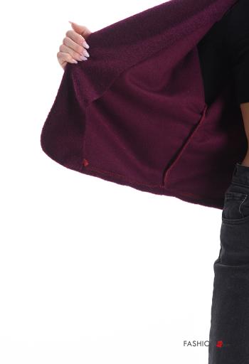 Giacca maniche a tre quarti con bottoni senza fodera - ph 6