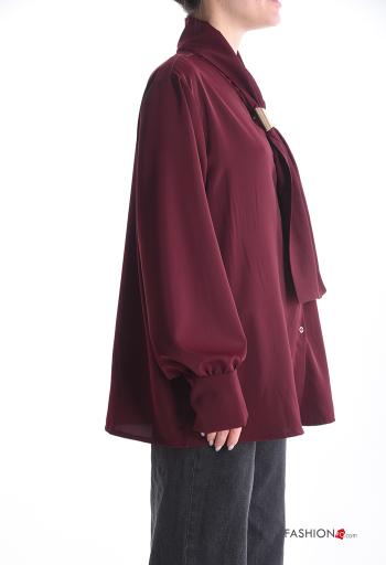 long sleeve Shirt with buttons with scarf - ph 3