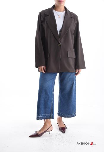 Blazer extra grande con botones con forro - ph 5