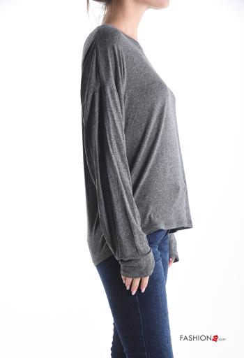 T-shirt à manches longues col bateau - ph 3