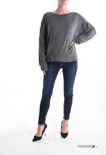 T-shirt à manches longues col bateau - ph 5