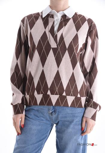 Langarmshirt aus Baumwolle - ph 1