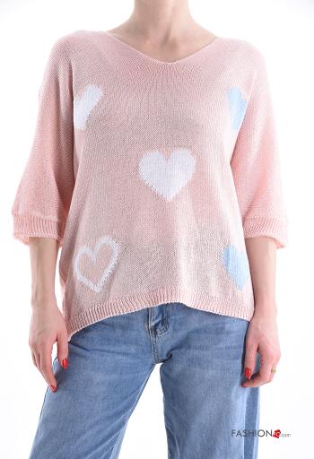 Lässiges Strickpullover