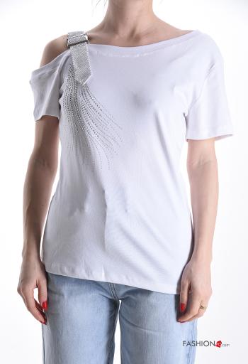 T-shirt de Algodón con hebilla manga corta - ph 1