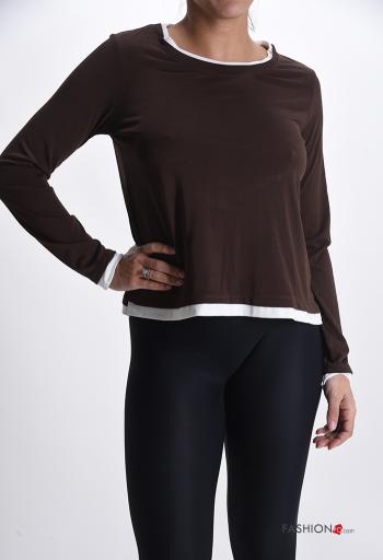 crew neck Long sleeved top - ph 1