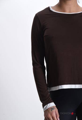 crew neck Long sleeved top - ph 4