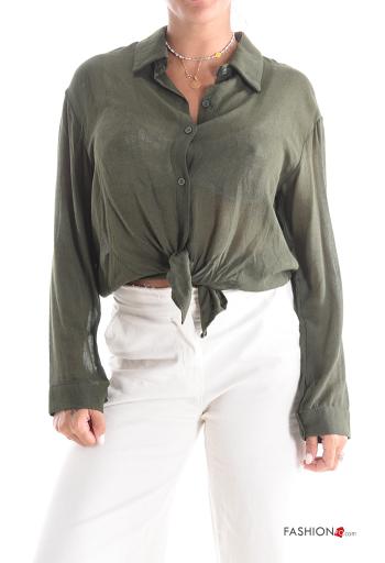 Chemise en Mélange de Laine