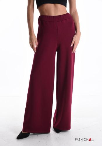 wide leg lange Hose mit gummizug - ph 1