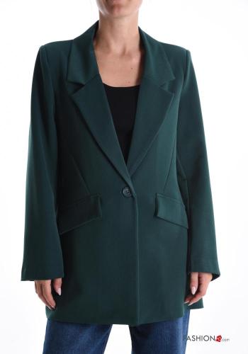 lange ärmel Blazer mit Knöpfen mit Futter - ph 1