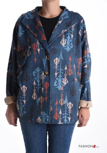 Veste manches longues à collet à boutons sans doublure - ph 1