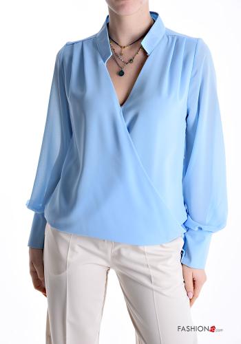 Blouse with v-neck - ph 1