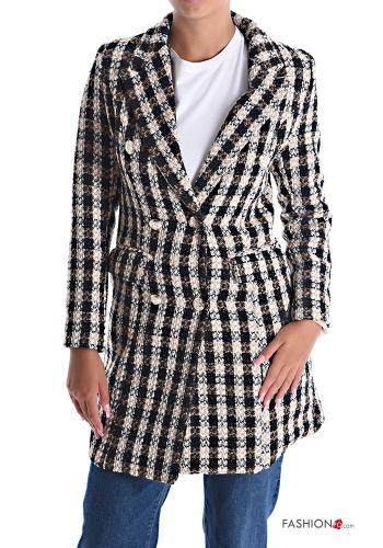 Cappotto doppio petto tipo “Chanel” con tasche - ph 1