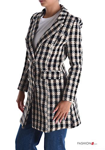 Cappotto doppio petto tipo “Chanel” con tasche - ph 3