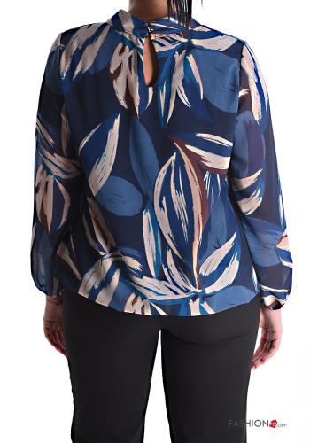 Blumenmuster Bluse - ph 2