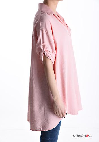 oversized short sleeve Shirt with pockets - ph 3