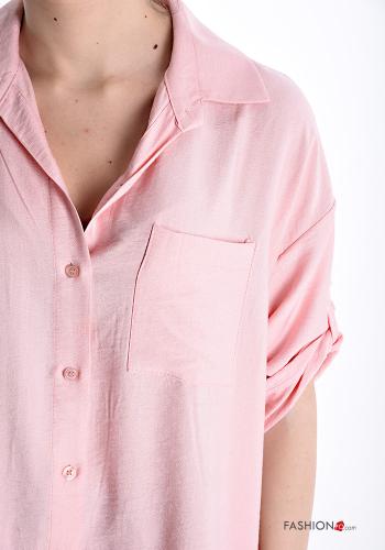 oversized short sleeve Shirt with pockets - ph 4