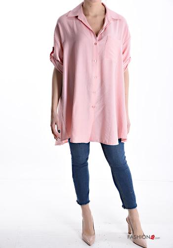 oversized short sleeve Shirt with pockets - ph 5