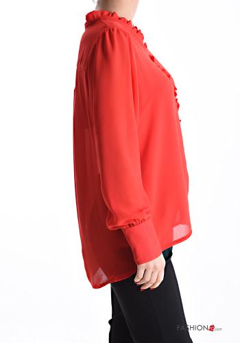 Blouse with v-neck - ph 3