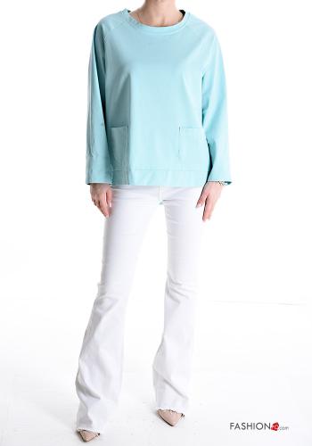 Sweatshirt em Algodão com bolsos - ph 5