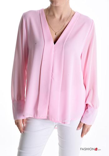 Bluse mit V-Ausschnitt - ph 1