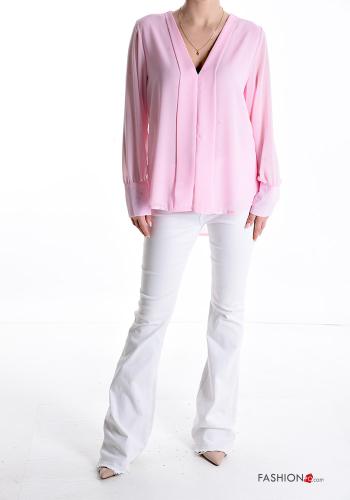 Bluse mit V-Ausschnitt - ph 5