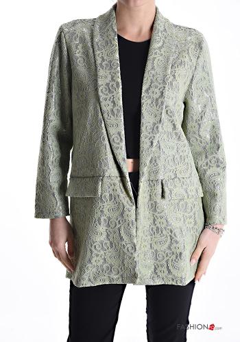 Blazer pizzo senza fodera - ph 1