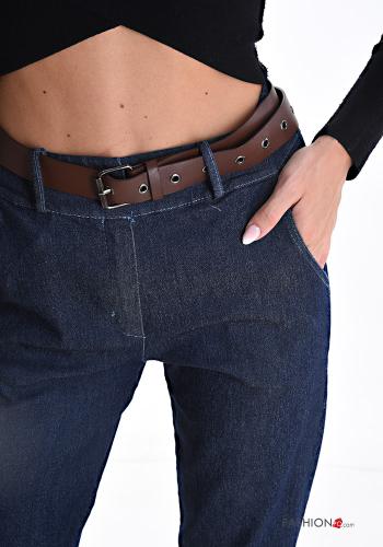 Pantalone in Cotone con cintura con tasche - ph 4