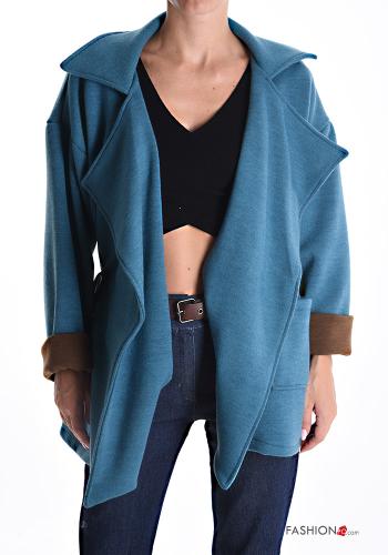 long sleeve Jacket without lining with drawstring with pockets - ph 1
