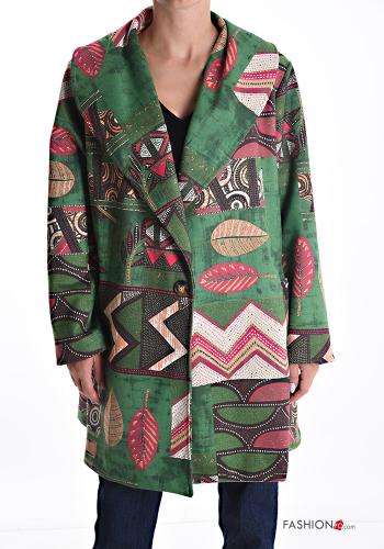 long sleeve with collar Coat with buttons - ph 1