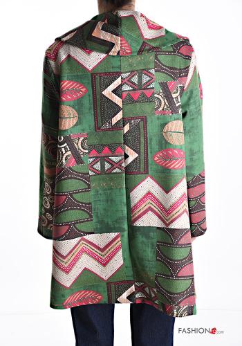 long sleeve with collar Coat with buttons - ph 2