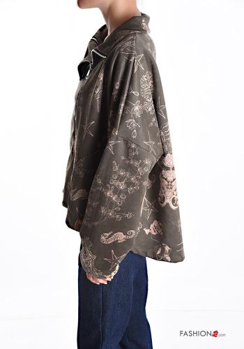 lange ärmel Jacke Rollkragen- mit Reißverschluss - ph 3