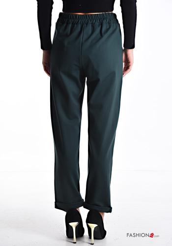 Hose aus Baumwolle mit Taschen mit gummizug - ph 2