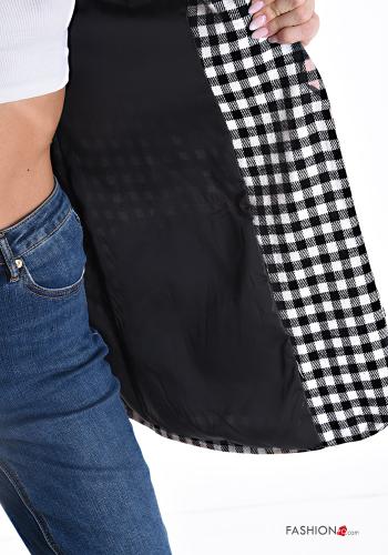 Giacca in Cotone maniche lunghe con bottoni con fodera - ph 6