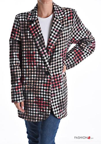 long sleeve Cotton Jacket with buttons with lining - ph 1