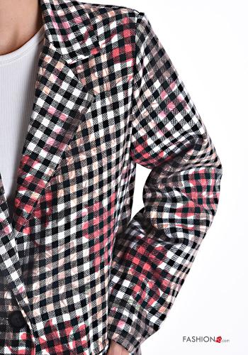long sleeve Cotton Jacket with buttons with lining - ph 4