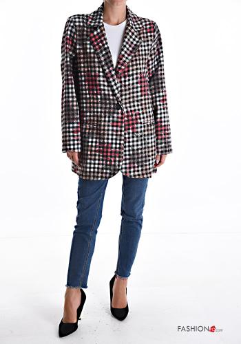 long sleeve Cotton Jacket with buttons with lining - ph 5