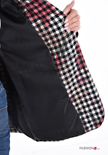long sleeve Cotton Jacket with buttons with lining - ph 6