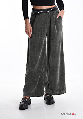 Hose mit Gürtel mit Taschen - ph 1