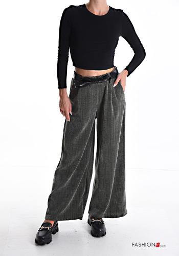 Hose mit Gürtel mit Taschen - ph 5