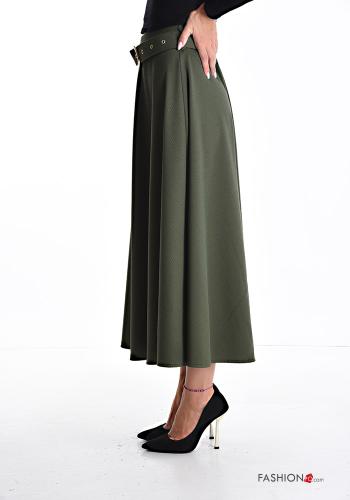 Jupe cloche avec ceinture - ph 3
