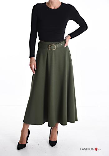 Jupe cloche avec ceinture - ph 5