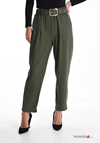 Hose mit Gürtel mit Taschen - ph 1