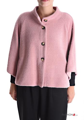 Jacket with pockets 3/4 sleeve without lining with buttons - ph 1