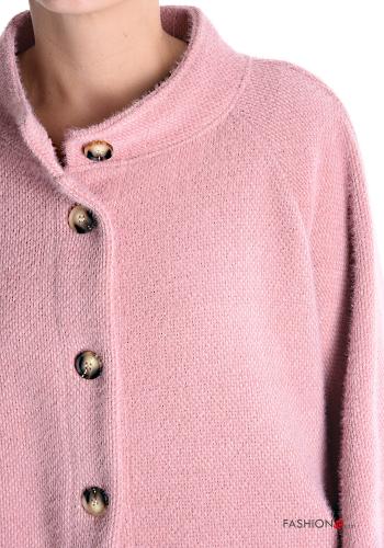 Jacket with pockets 3/4 sleeve without lining with buttons - ph 4