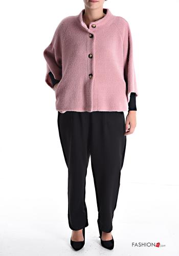 Jacket with pockets 3/4 sleeve without lining with buttons - ph 5
