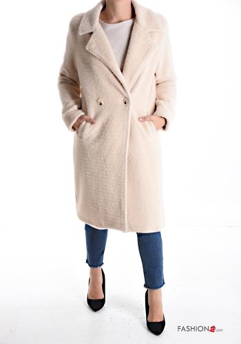 long sleeve Coat with buttons with lining - ph 1