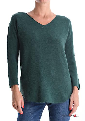 long sleeve Sweater with v-neck - ph 1