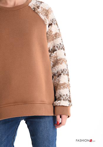 Felpa in Cotone maniche lunghe girocollo - ph 4