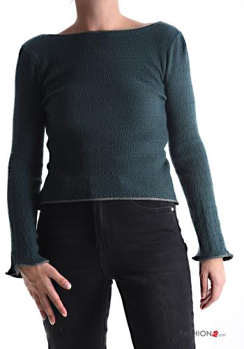 Jersey manga larga cuello redondo - ph 1